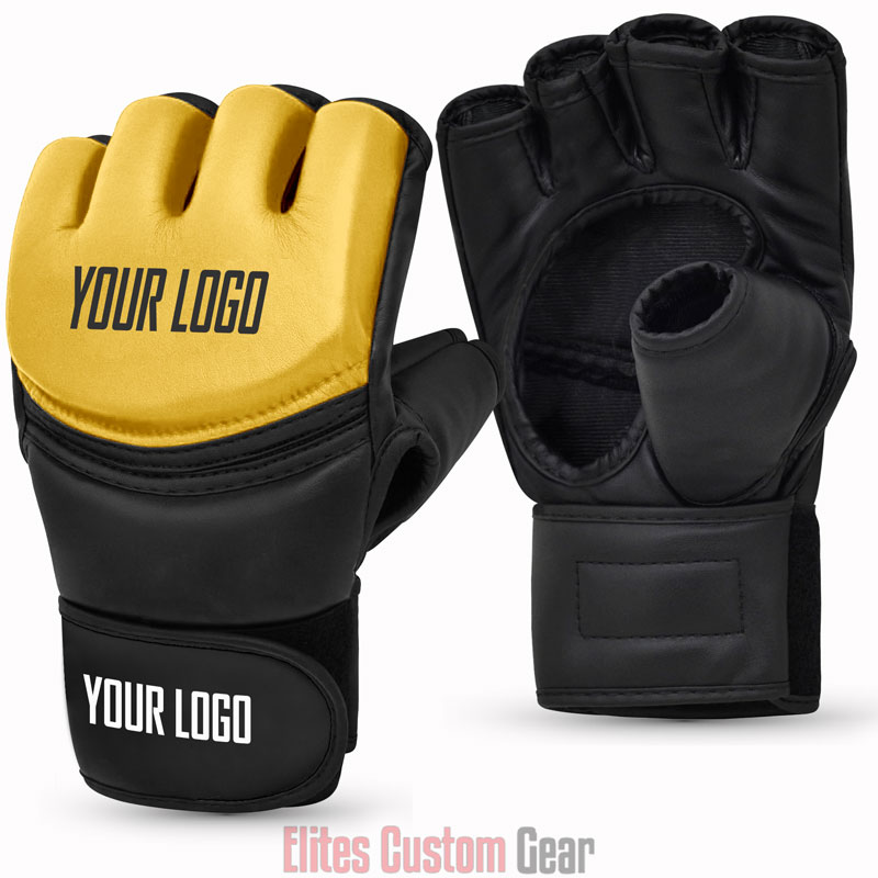 Elites Open-Finger Grappling Gloves