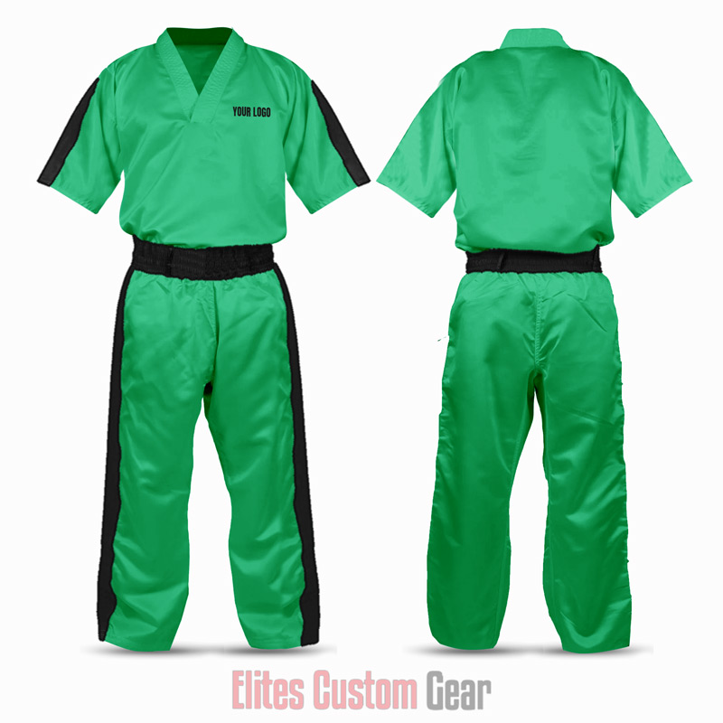 Elites Kickboxing Uniform – Satin & Cotton Blend