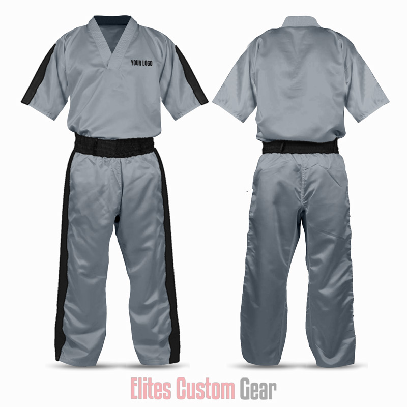 Elites Kickboxing Uniform – Satin & Cotton Blend