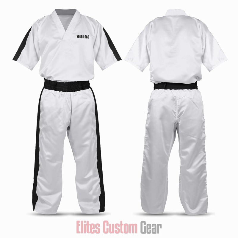 Elites Kickboxing Uniform – Satin & Cotton Blend