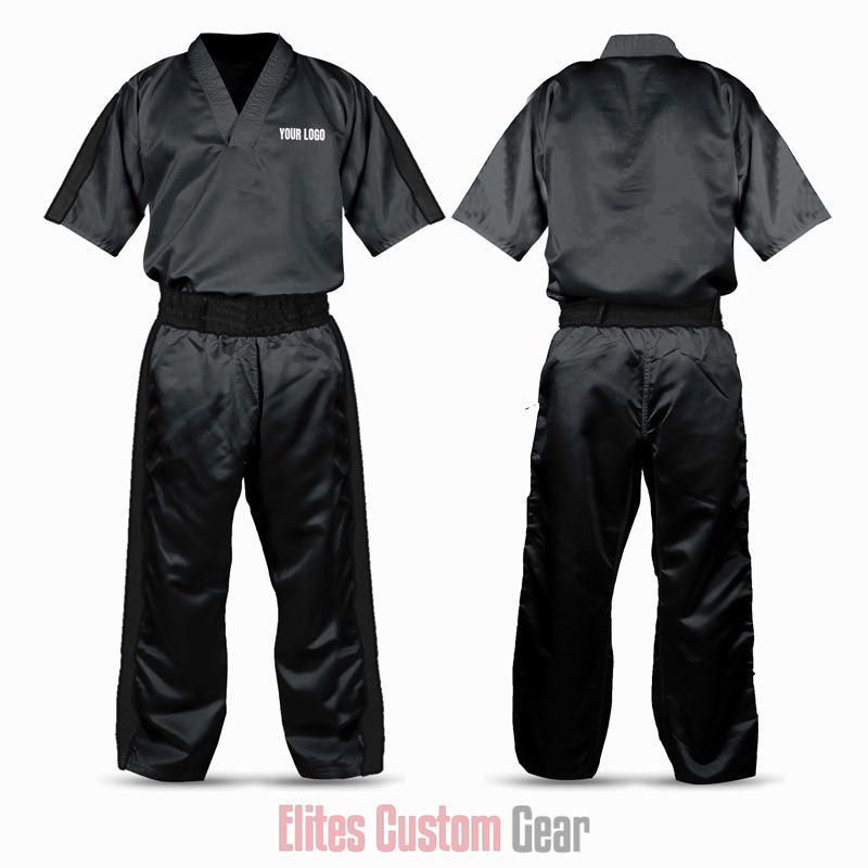 Elites Kickboxing Uniform – Satin & Cotton Blend