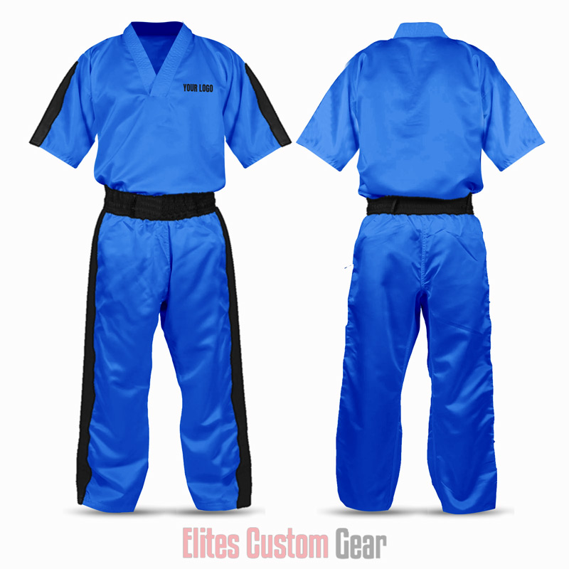 Elites Kickboxing Uniform – Satin & Cotton Blend
