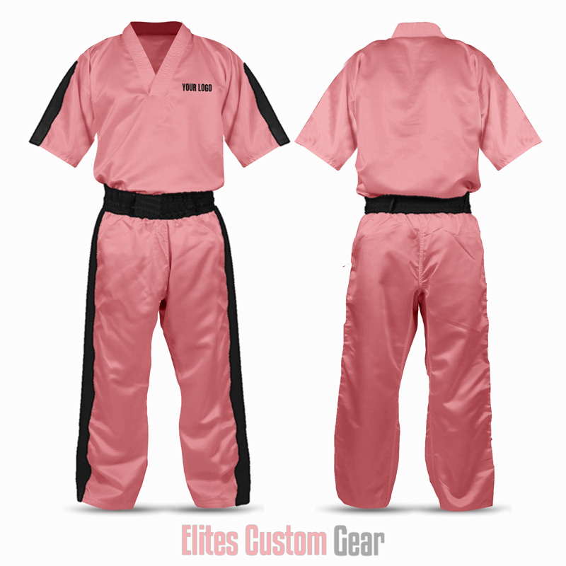 Elites Kickboxing Uniform – Satin & Cotton Blend