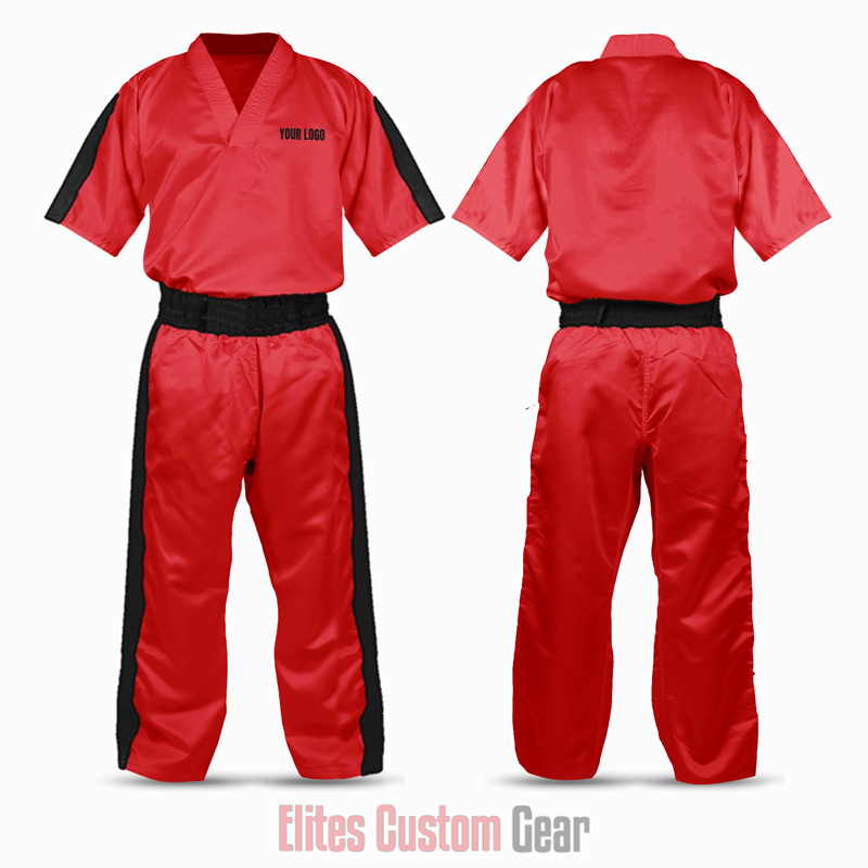 Elites Kickboxing Uniform – Satin & Cotton Blend