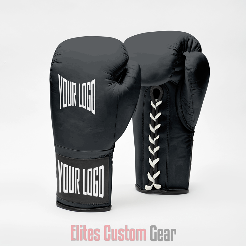 Elites Pro Lace-Up Boxing Gloves
