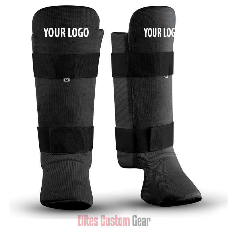 Elites Padded Shin Guards with Instep