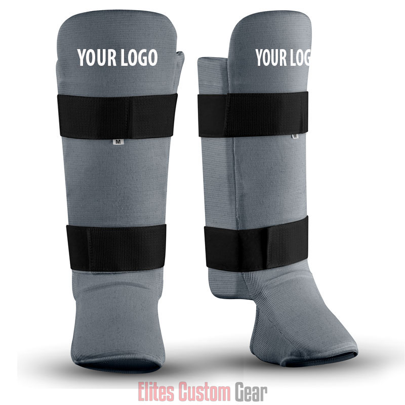 Elites Padded Shin Guards with Instep