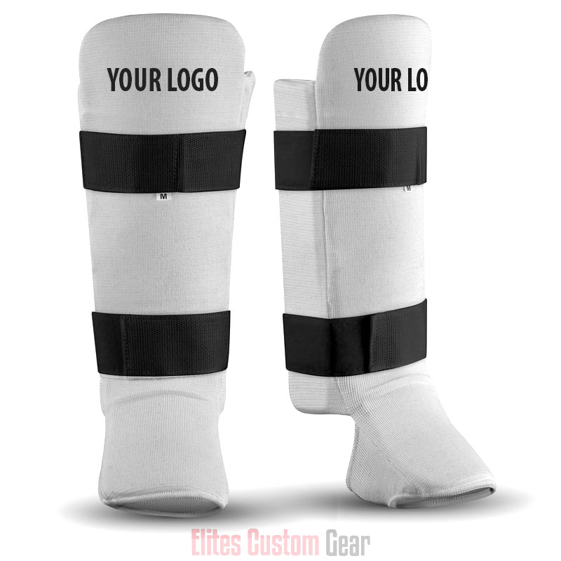 Elites Padded Shin Guards with Instep